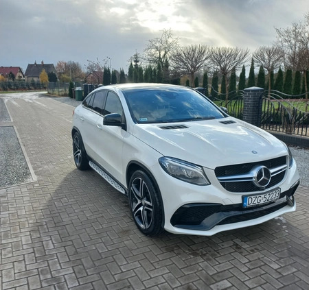 Mercedes-Benz GLE cena 195500 przebieg: 125000, rok produkcji 2015 z Zgorzelec małe 466